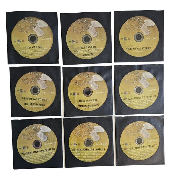 20 DVD Set A TALE of TWO WARS WW2 Vietnam - Picture 7 of 9